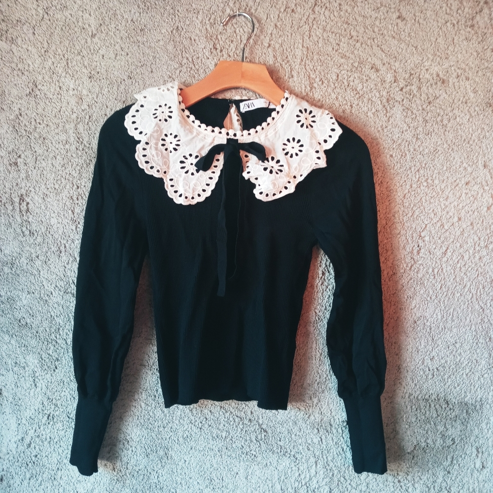 Lolita goth Collard blouse
